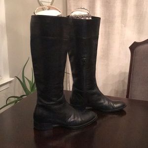 Vía Spiga Knee High Black Boots